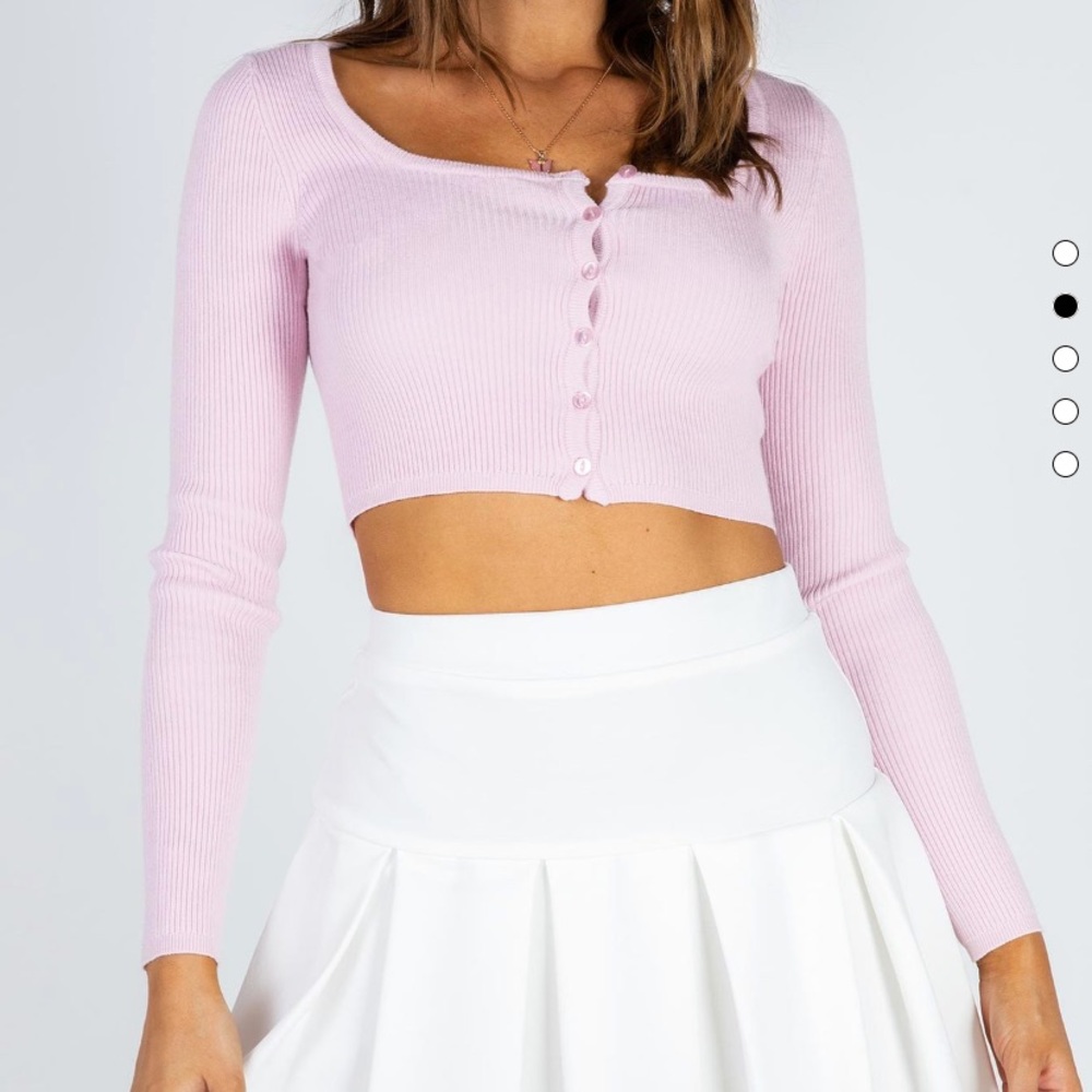 Pink princess polly top size 6 never worn